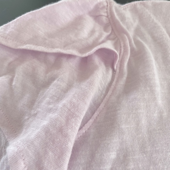 We The Free Lilac T-Shirt With Accent Sleeves - Picture 7 of 7